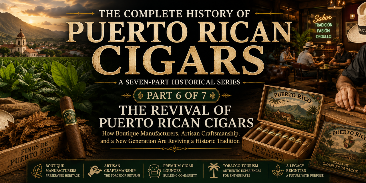The Revival of Puerto Rican Cigars